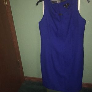 Radiant Blue Tweed Dress!!!!